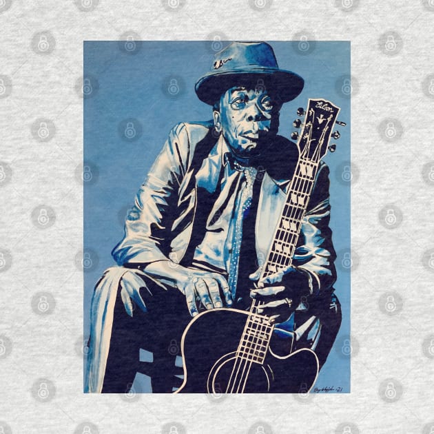 John Lee Hooker by BryanWhipple